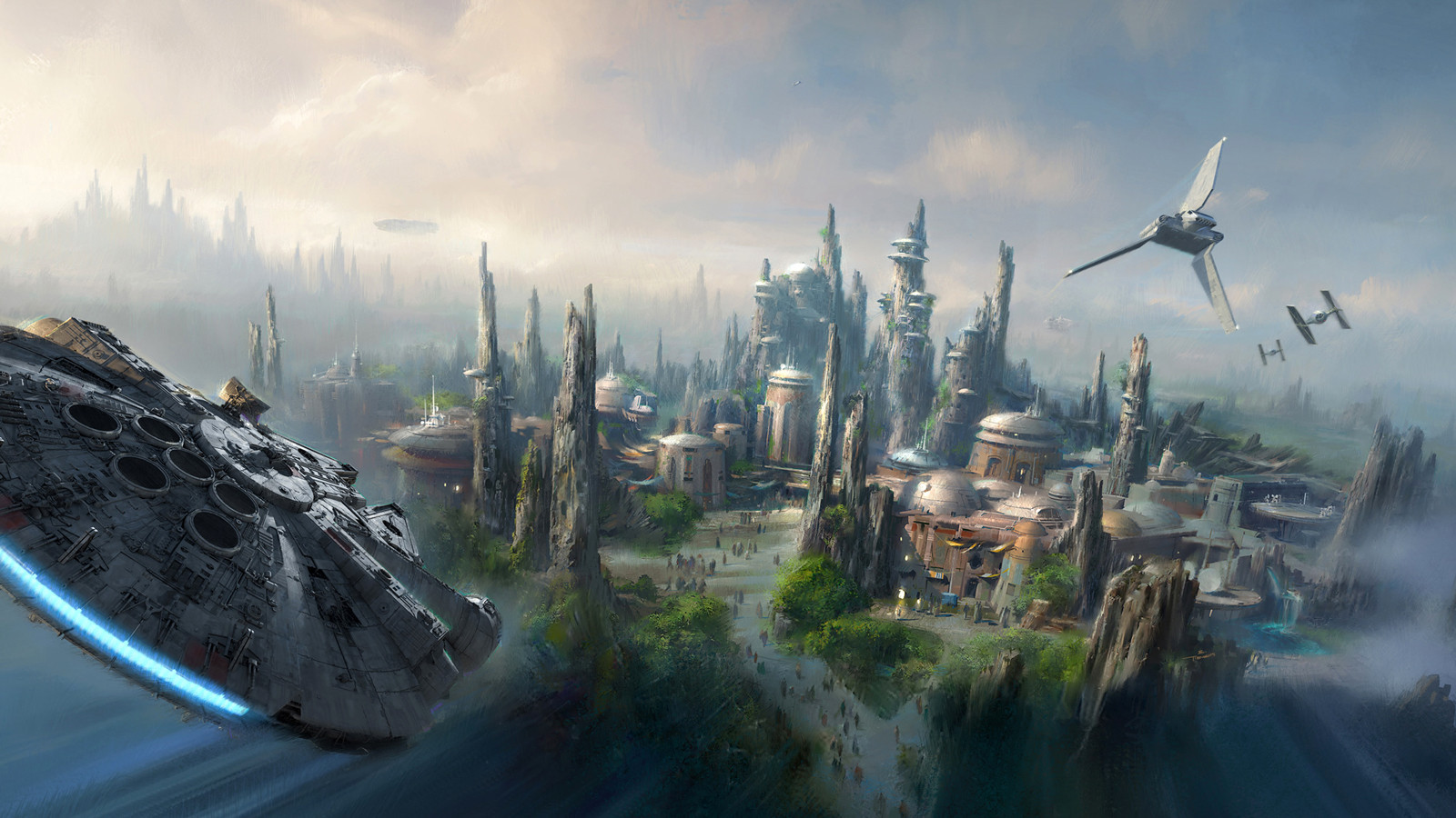 DisneyLand (DIS) Releases Glimpse Of Star Wars Themed Land