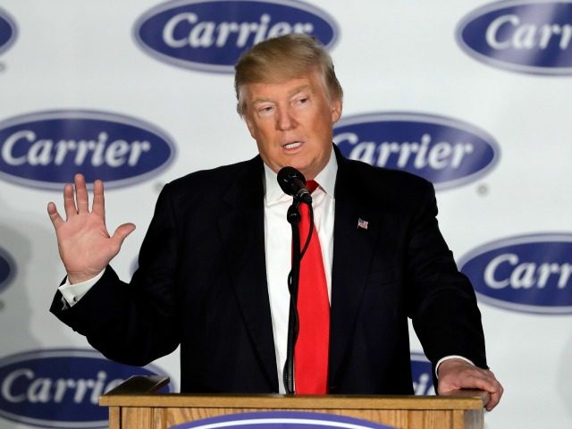 Trump Just Gave 1,400 Carrier Workers Something To Be Very Happy About