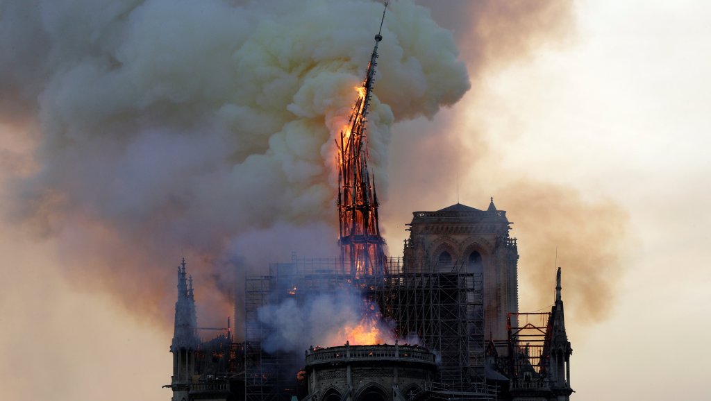 People Watched in Horror as Paris’ Notre Dame Cathedral Burned