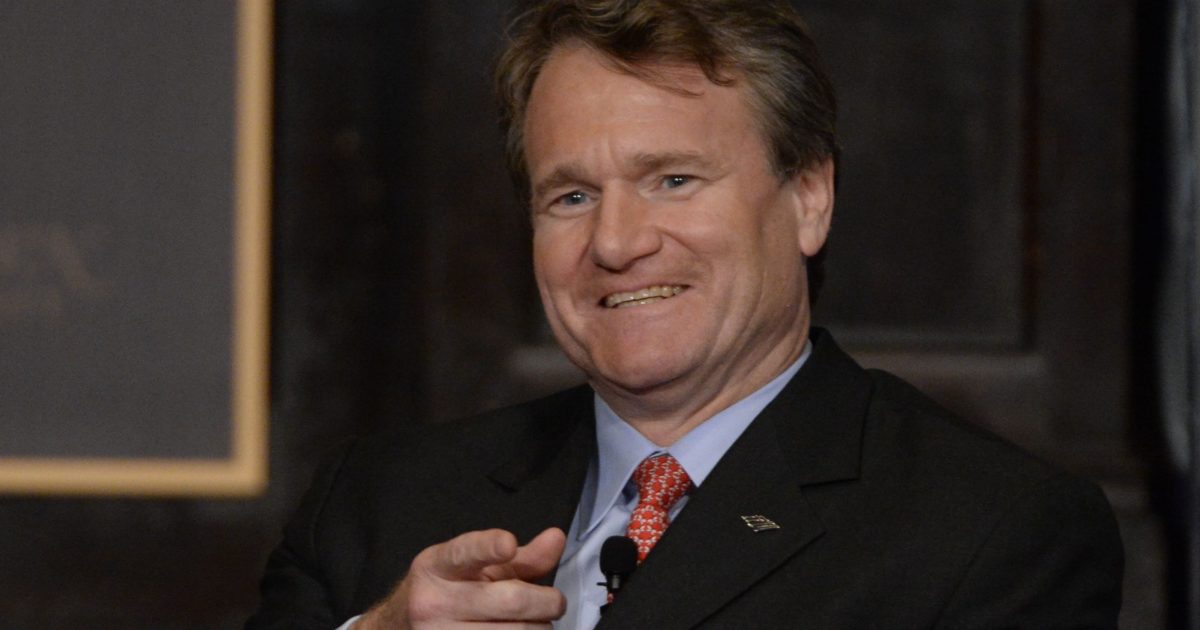 Bank of America’s CEO Wants a Cashless Society