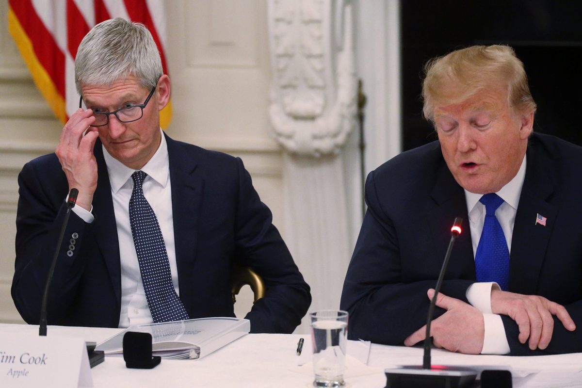 Apple’s Tim Cook and President Trump are Doing This Together