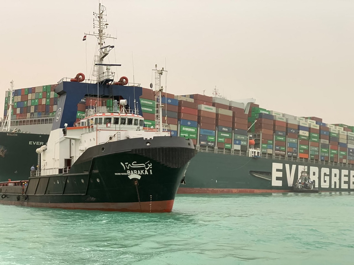 The Suez Canal Finally Resumes Traffic after Giant Container Ship is Freed