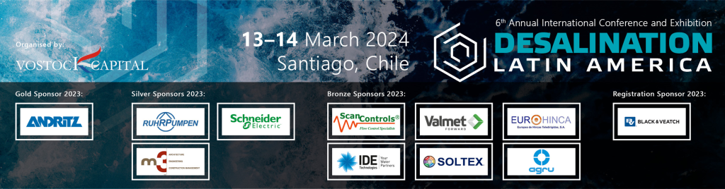 Discover the latest innovations at the Desalination Latin America 2024 Congress
