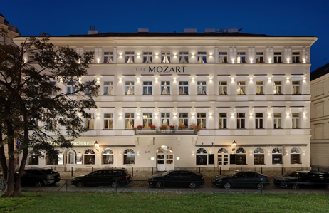 The Mozart Hotel in the heart of Prague the Capital of the Czech Republic  