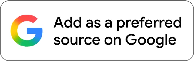 Google logo with the text 'Add as a preferred source on Google' inviting users to add this site as a preferred source on Google